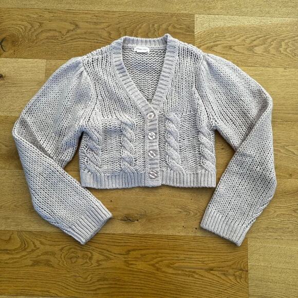 Lovers + Friends - Victoria Cardigan in Lavender - Picture 1 of 4